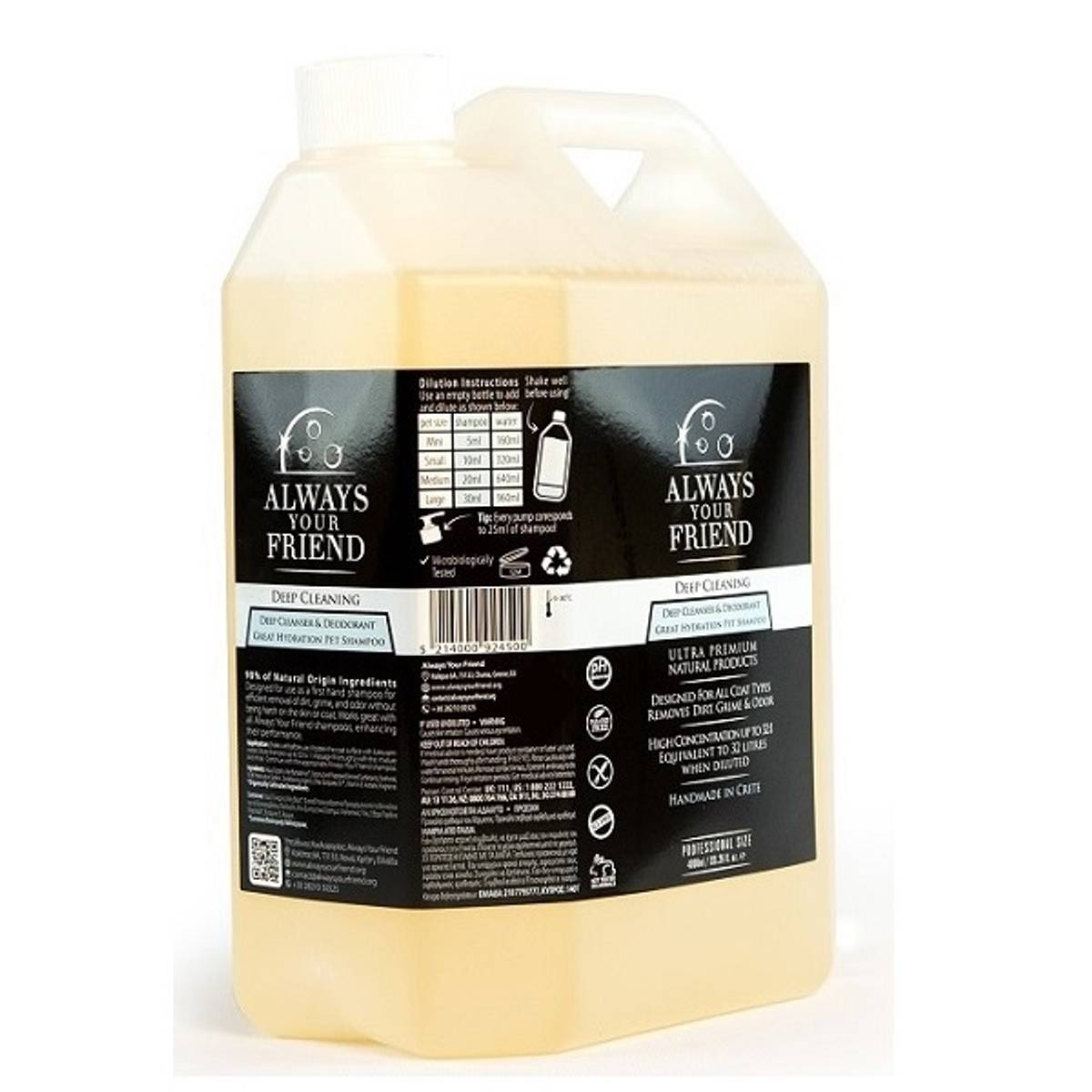 AYF Deep Cleaning Sjampo, 4 liter