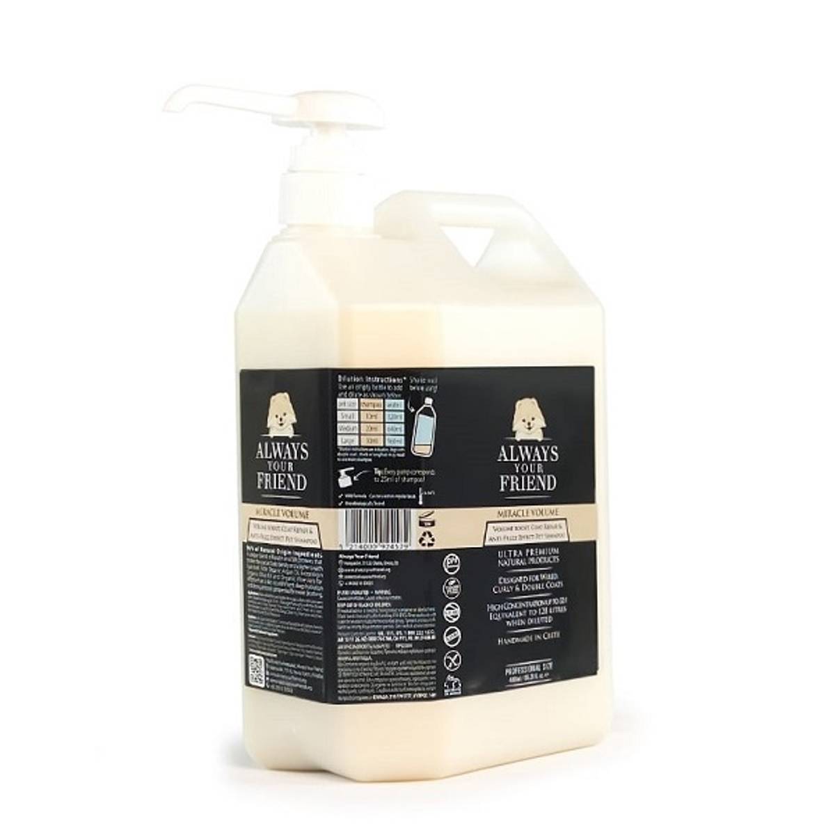 AYF Miracle Volume Sjampo, 4 liter