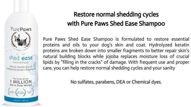 Hovedbilde Shed Ease Shampoo
