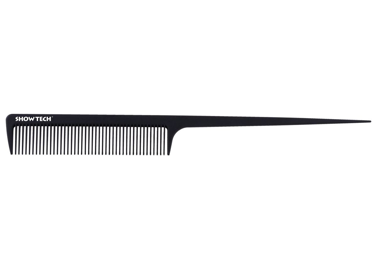 Show Tech Carbon antistatisk spisskam 22 cm