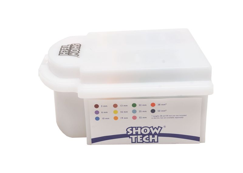 Show Tech Pro Blades SS snap-on-sett med 9 avstandskammer