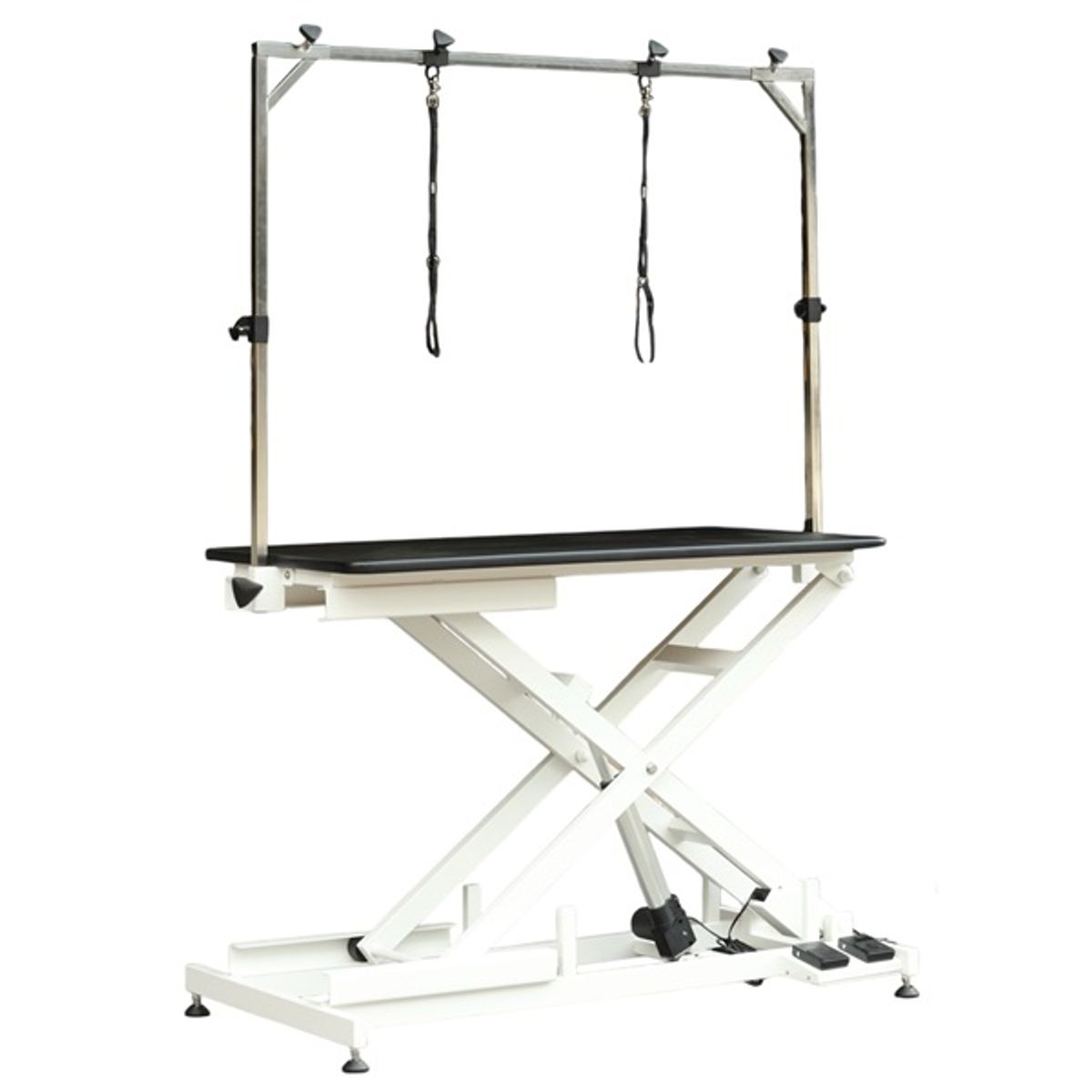 TE808 ECO White trimmebord elektrisk 105 cm - svart matte
