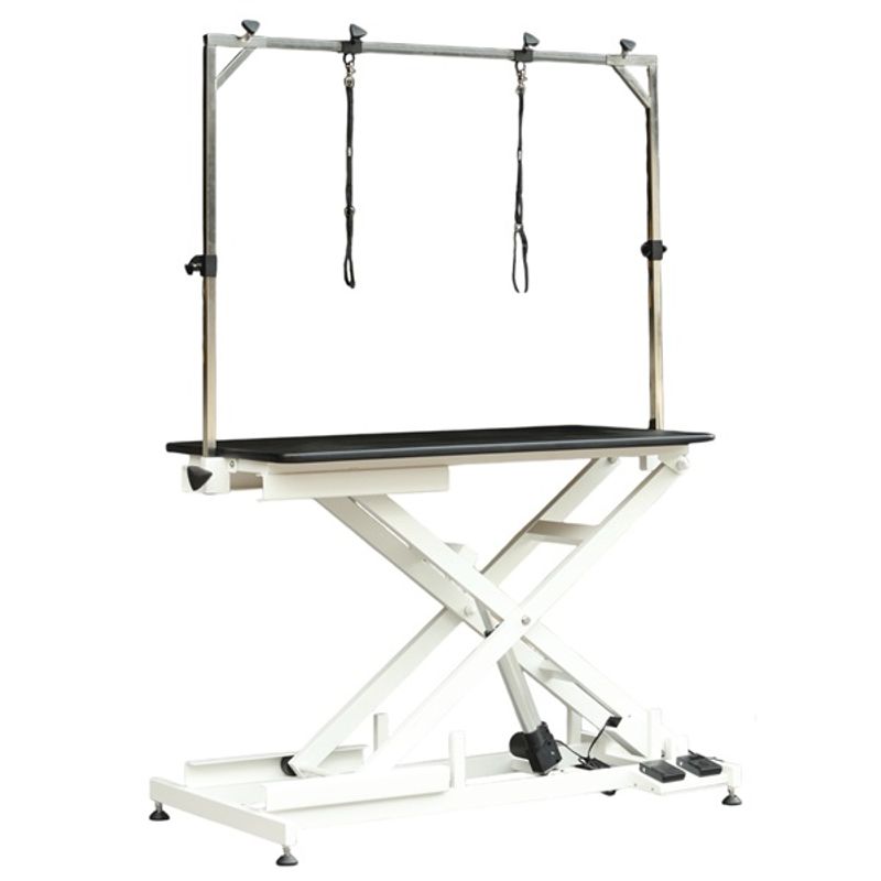 TE808 ECO White trimmebord elektrisk 105 cm - svart matte