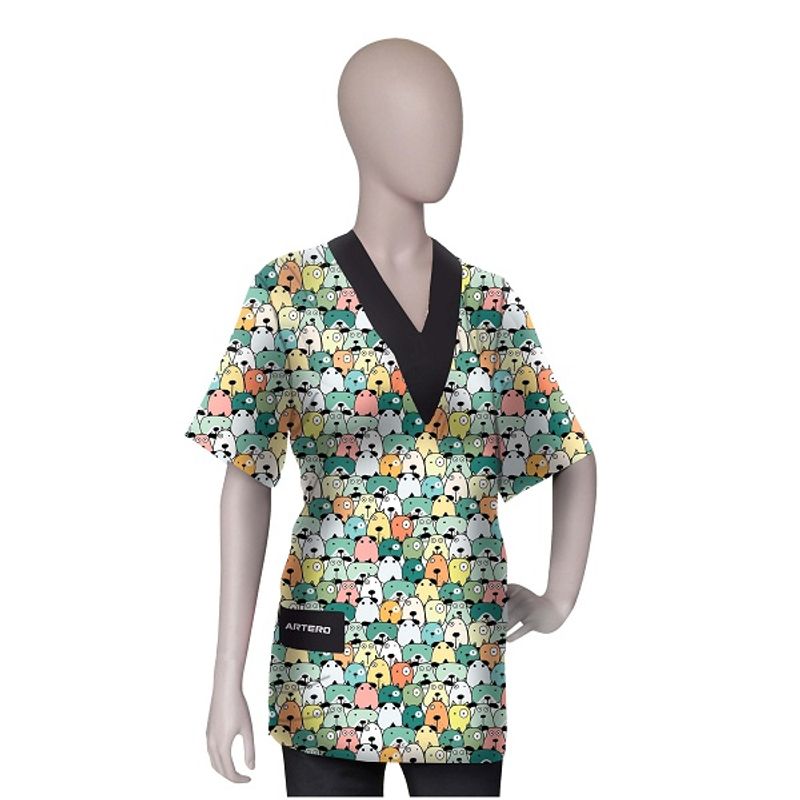 Artero Cartoon trimmeskjorte unisex-modell
