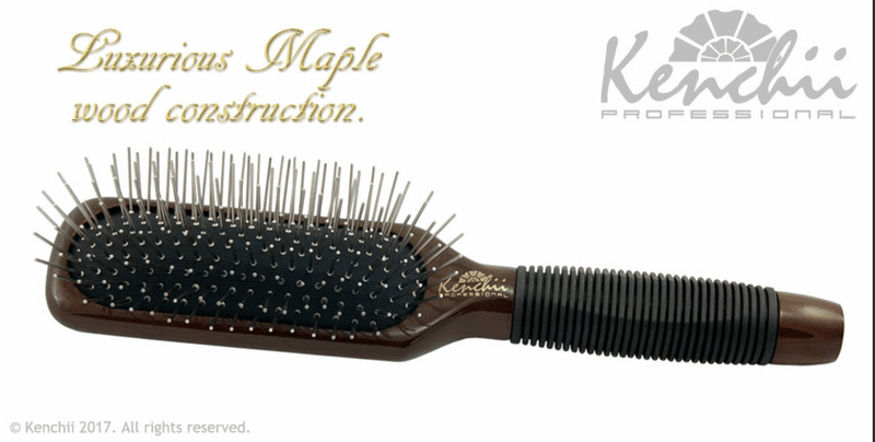 KENCHII - Metal Pin Oblong Brush