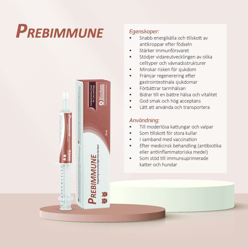 Biochem Pet  Prebimmune 15 ml - tilbud pga. dato